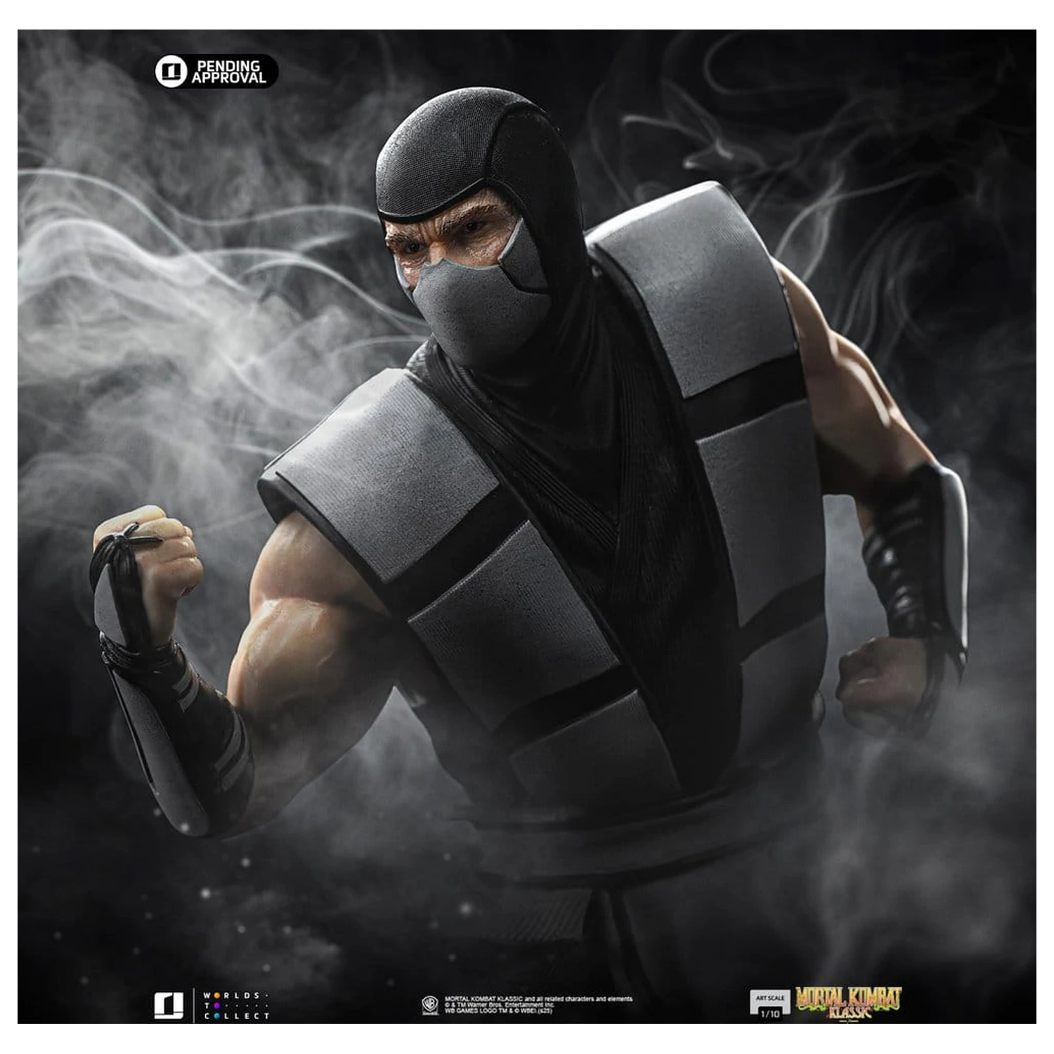 Mortal Kombat Art Scale 1/10 Smoke szobor figura 21 cm termékfotó