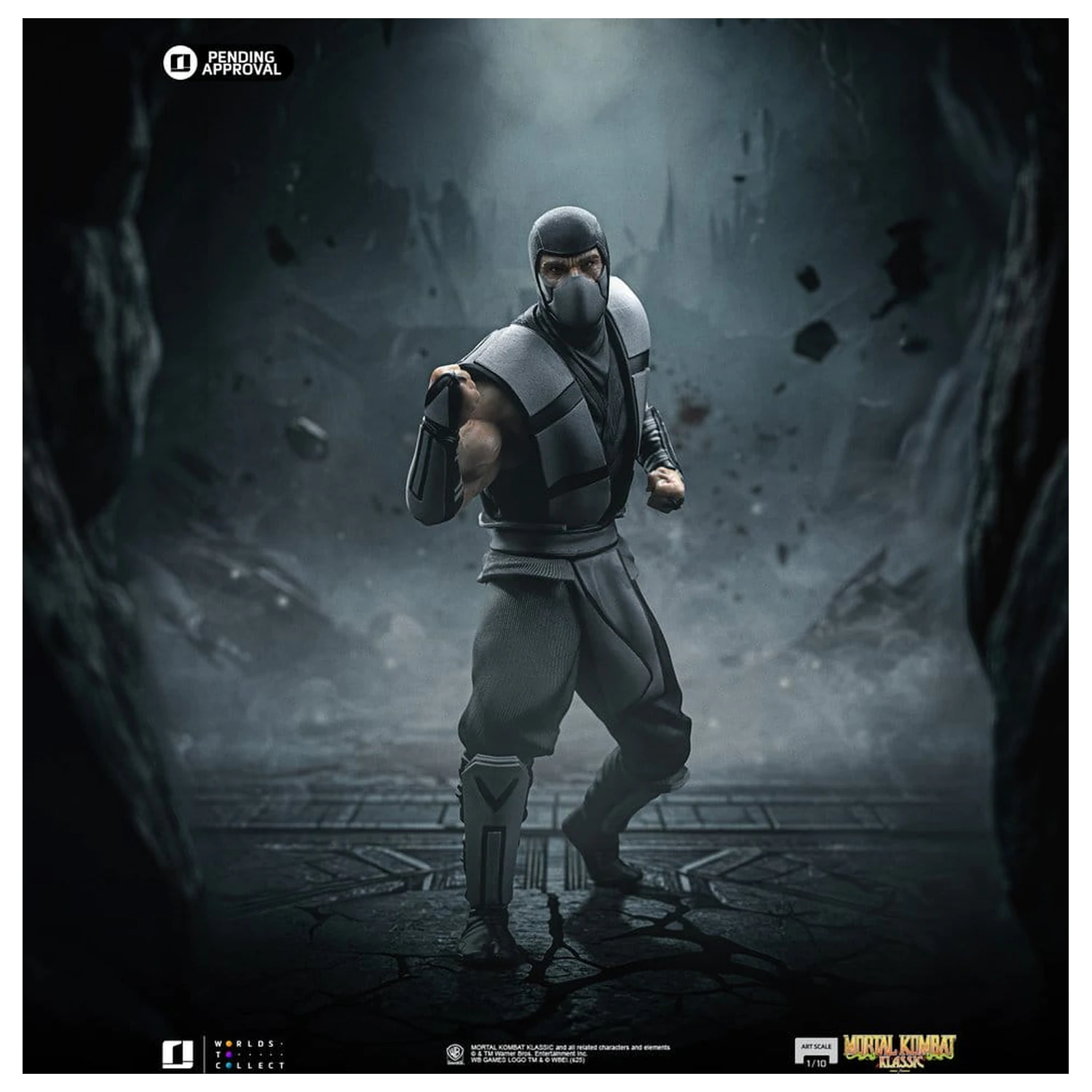 Mortal Kombat Art Scale 1/10 Smoke szobor figura 21 cm termékfotó