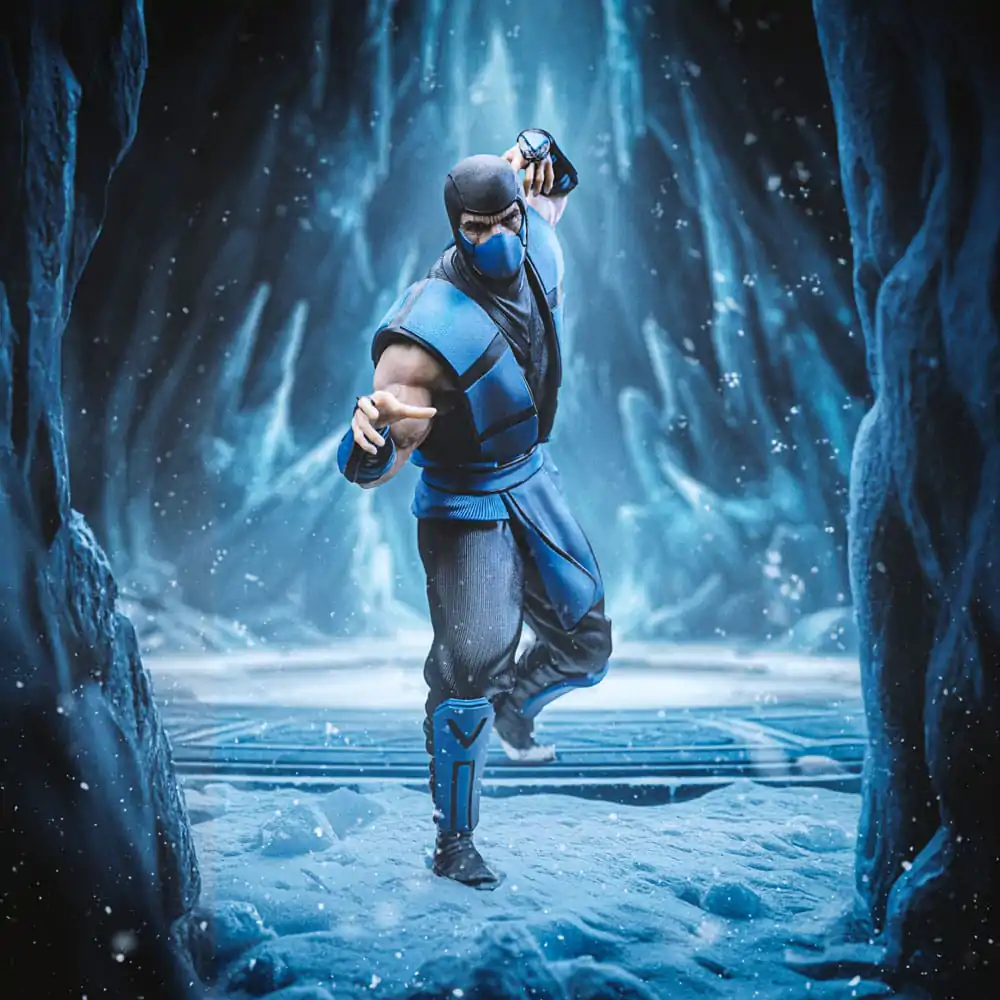 Mortal Kombat Art Scale 1/10 Sub-Zero (Ninjas Collection) szobor figura 21 cm termékfotó