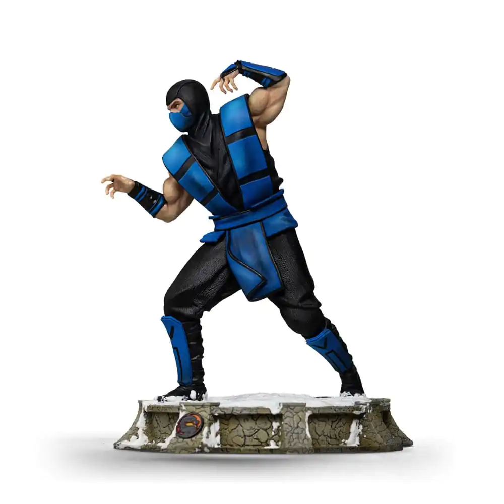 Mortal Kombat Art Scale 1/10 Sub-Zero (Ninjas Collection) szobor figura 21 cm termékfotó
