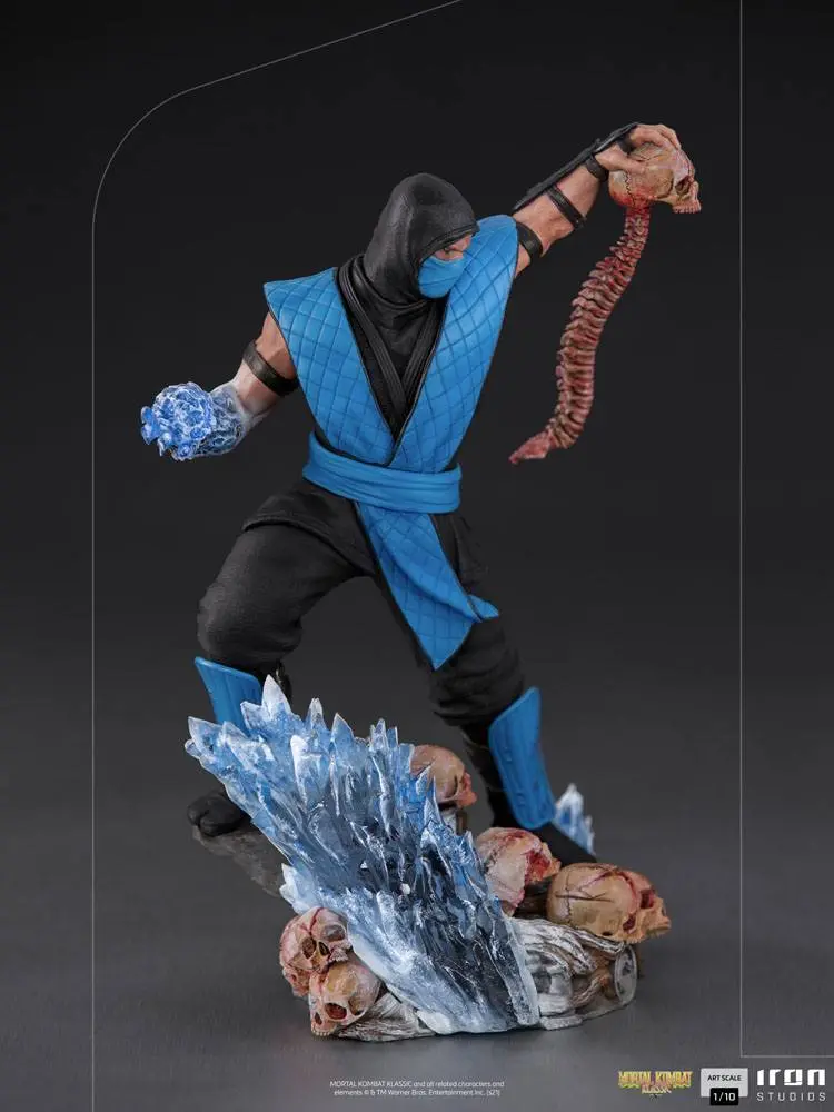 Mortal Kombat Art Scale 1/10 Sub-Zero szobor figura 23 cm termékfotó