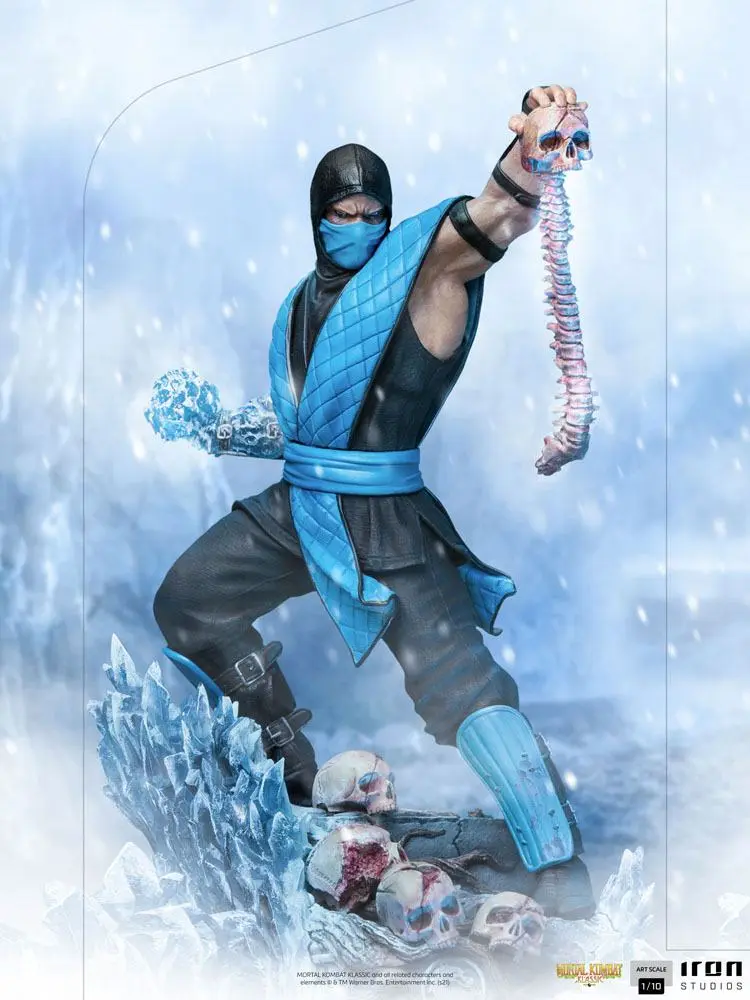 Mortal Kombat Art Scale 1/10 Sub-Zero szobor figura 23 cm termékfotó