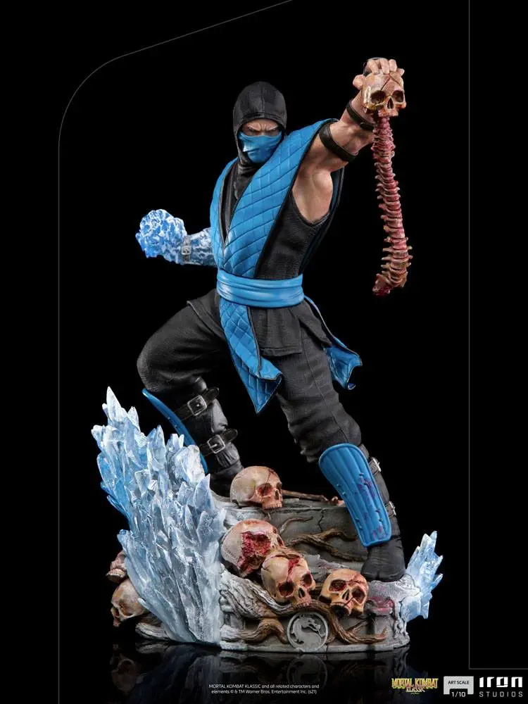 Mortal Kombat Art Scale 1/10 Sub-Zero szobor figura 23 cm termékfotó