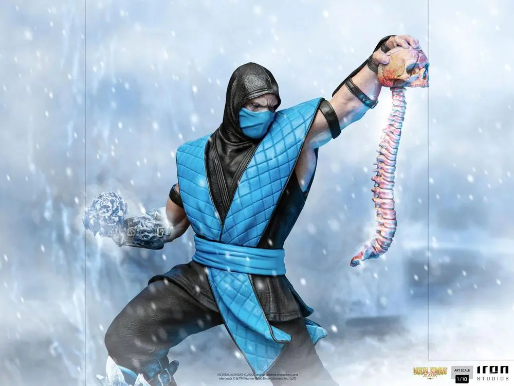 Mortal Kombat Art Scale 1/10 Sub-Zero szobor figura 23 cm termékfotó