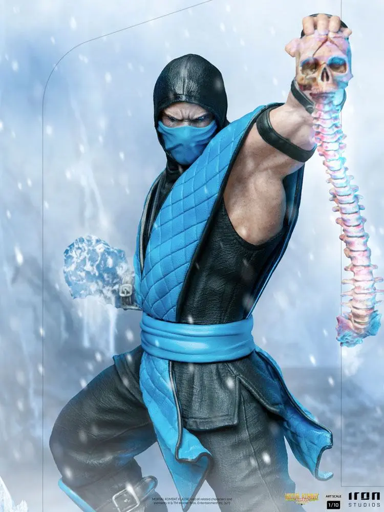 Mortal Kombat Art Scale 1/10 Sub-Zero szobor figura 23 cm termékfotó