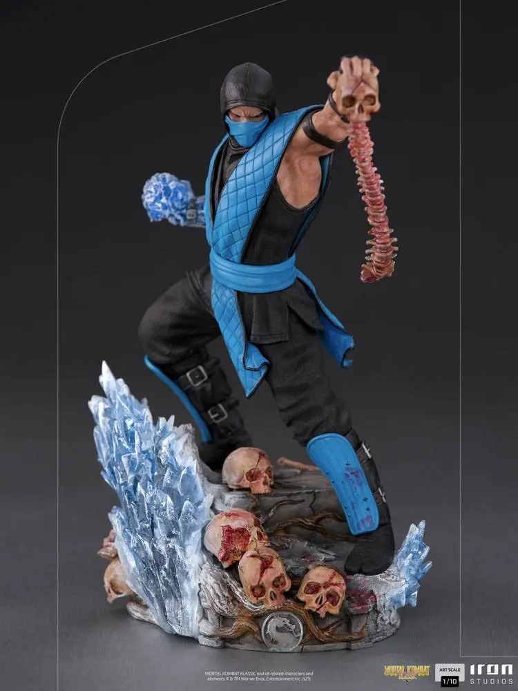 Mortal Kombat Art Scale 1/10 Sub-Zero szobor figura 23 cm termékfotó