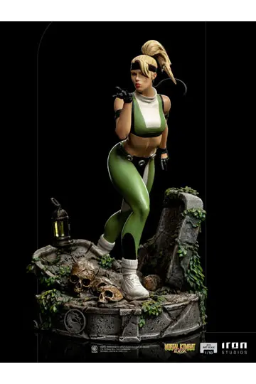 Mortal Kombat BDS Art Scale 1/10 Sonya Blade szobor figura 21 cm termékfotó