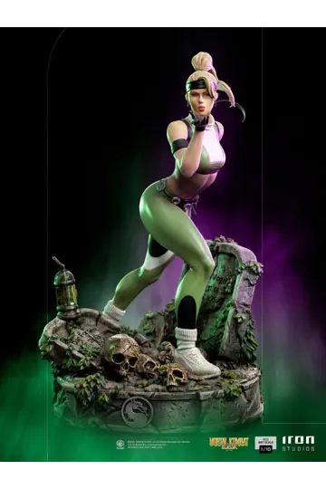 Mortal Kombat BDS Art Scale 1/10 Sonya Blade szobor figura 21 cm termékfotó