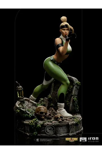 Mortal Kombat BDS Art Scale 1/10 Sonya Blade szobor figura 21 cm termékfotó