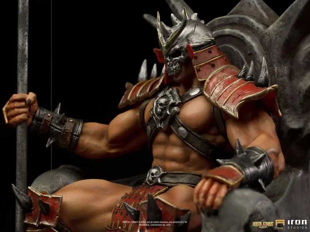 Mortal Kombat Deluxe BDS Art Scale 1/10 Shao Khan szobor figura 25 cm termékfotó