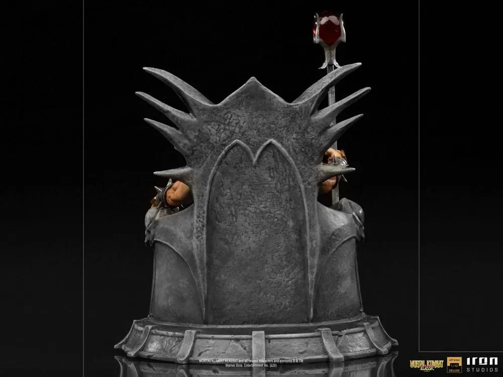 Mortal Kombat Deluxe BDS Art Scale 1/10 Shao Khan szobor figura 25 cm termékfotó