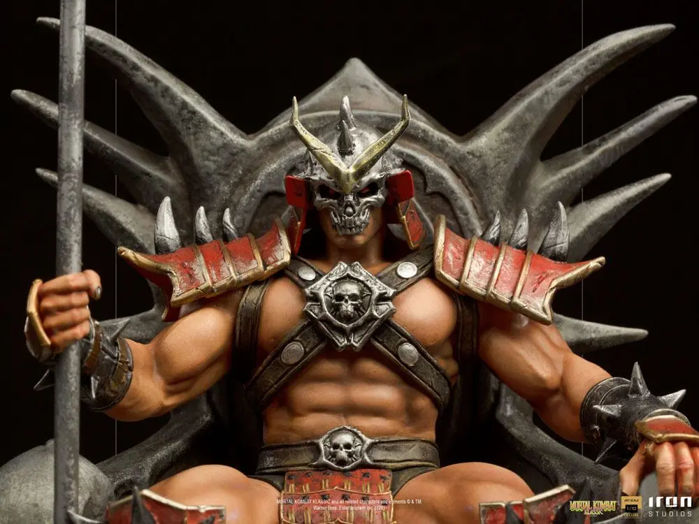 Mortal Kombat Deluxe BDS Art Scale 1/10 Shao Khan szobor figura 25 cm termékfotó