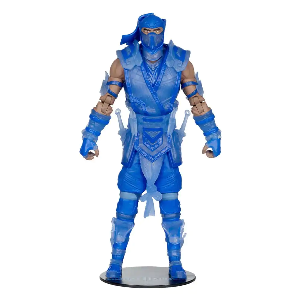 Mortal Kombat Glow in the Dark Edition Sub-Zero (Gold Label) akciófigura 18 cm termékfotó