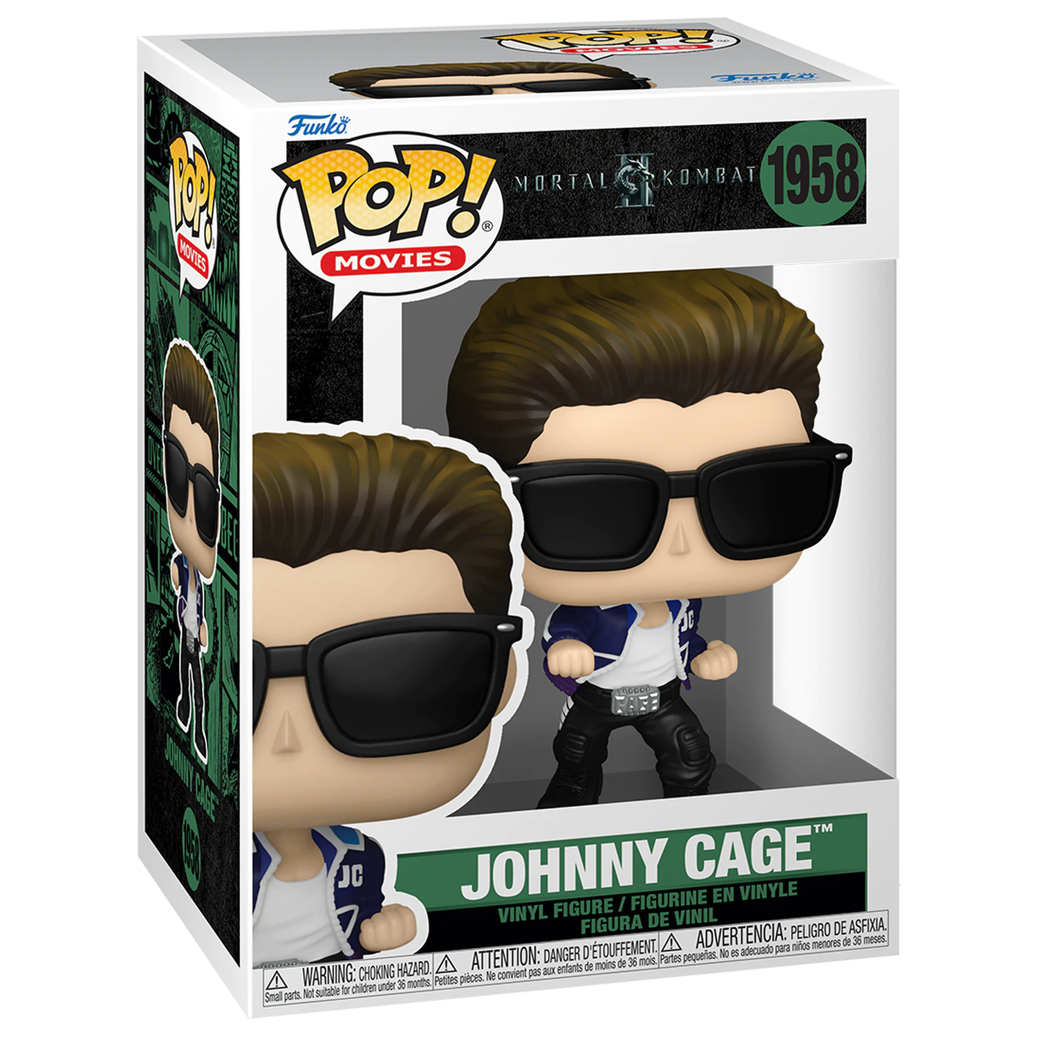Mortal Kombat II (2026) Funko POP! Games Vinyl figura Johnny Cage 9 cm termékfotó