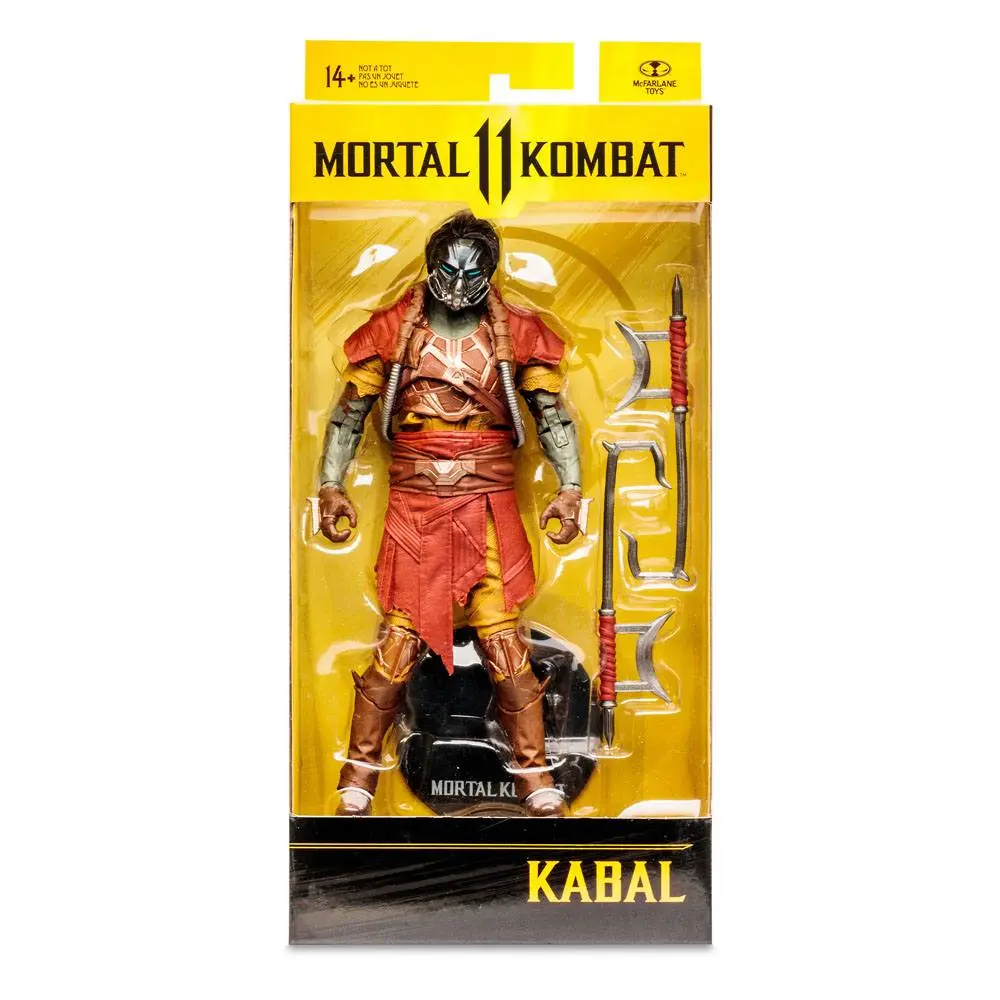 Mortal Kombat Kabal (Rapid Red) akciófigura 18 cm termékfotó