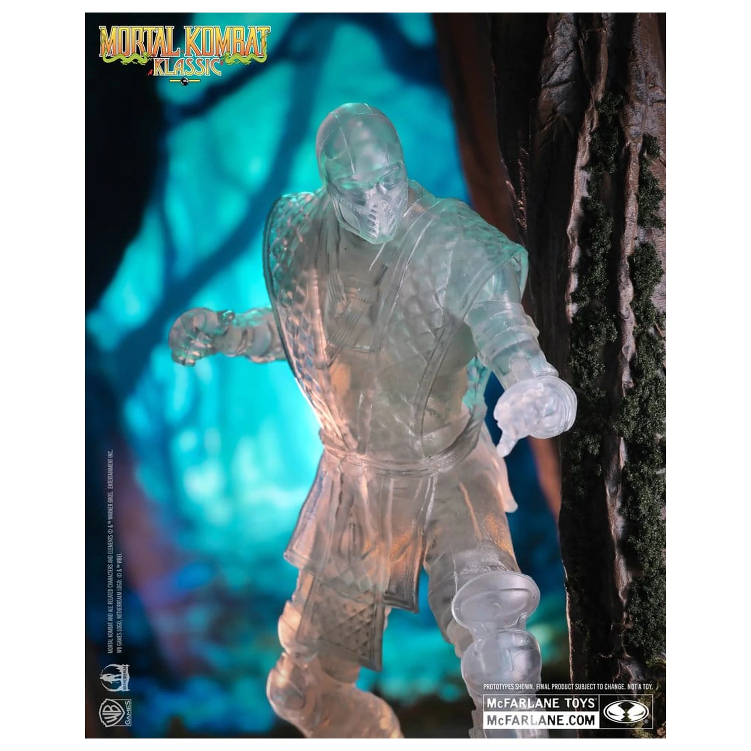 Mortal Kombat Klassic Reptile (Invisible) akciófigura 18 cm termékfotó