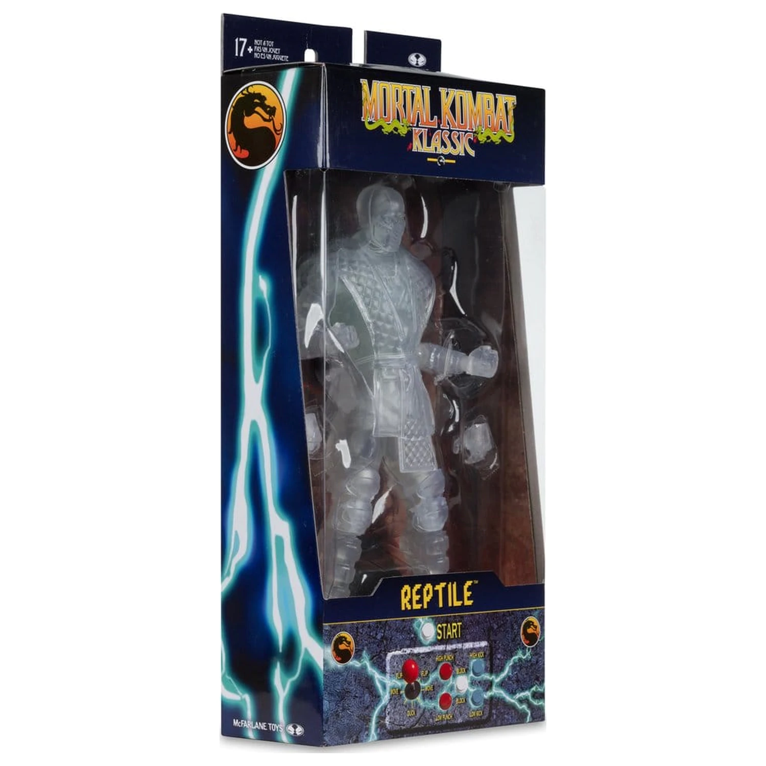 Mortal Kombat Klassic Reptile (Invisible) akciófigura 18 cm termékfotó