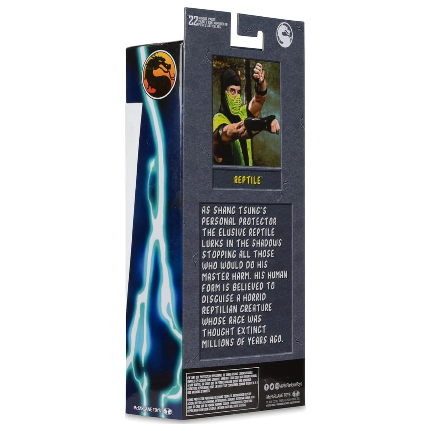 Mortal Kombat Klassic Reptile (Invisible) akciófigura 18 cm termékfotó