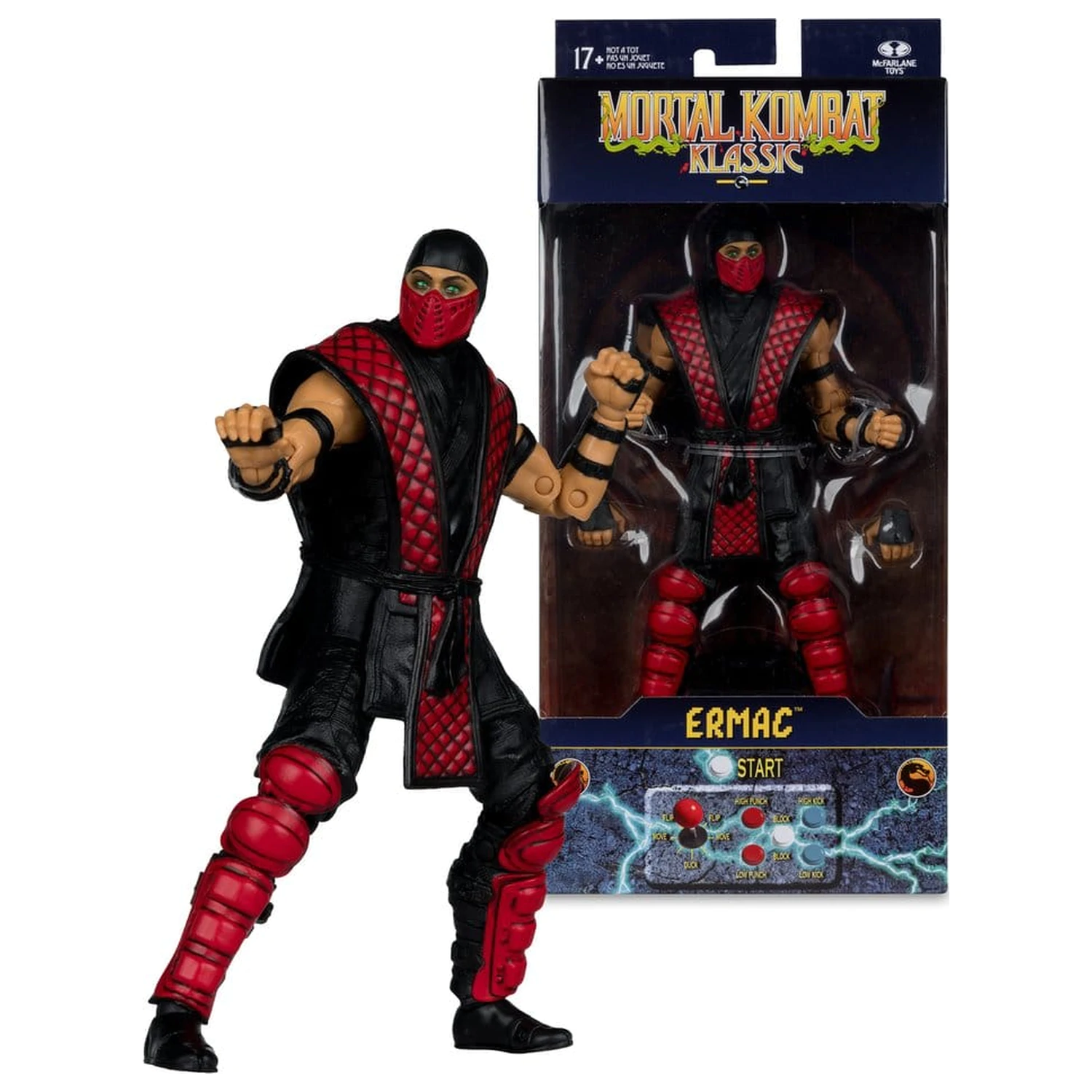 Mortal Kombat Klassics Ermac akciófigura 18 cm termékfotó