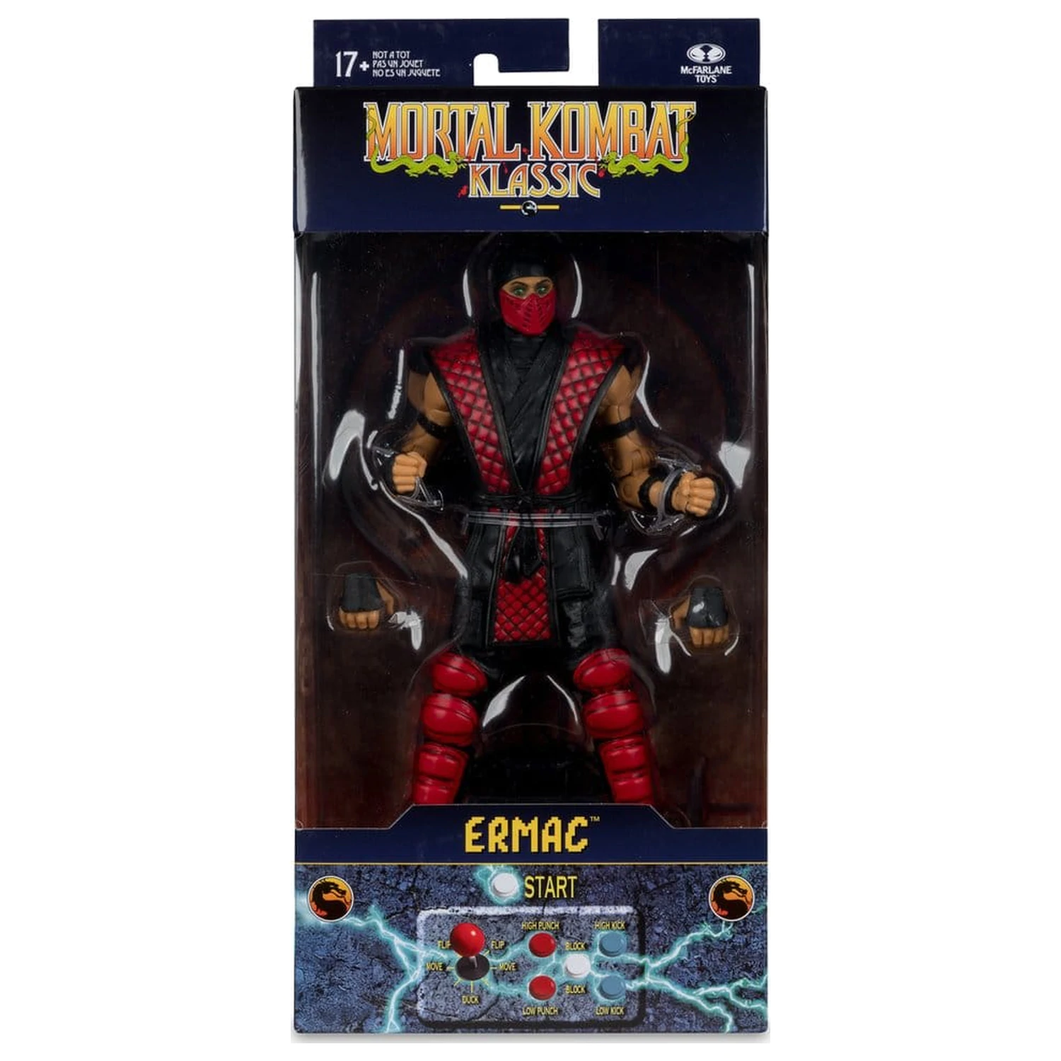 Mortal Kombat Klassics Ermac akciófigura 18 cm termékfotó