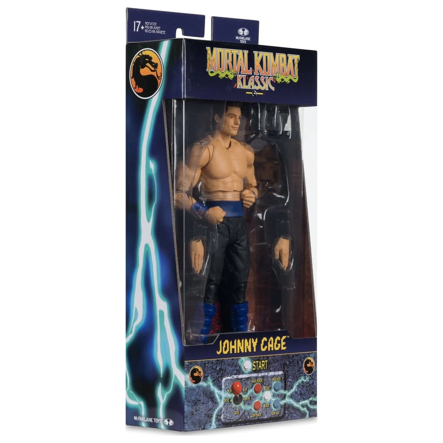 Mortal Kombat Klassics Johnny Cage akciófigura 19 cm termékfotó