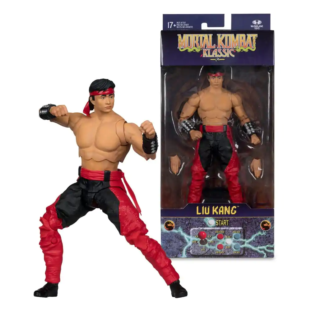 Mortal Kombat Klassics Liu Kang akciófigura 18 cm termékfotó