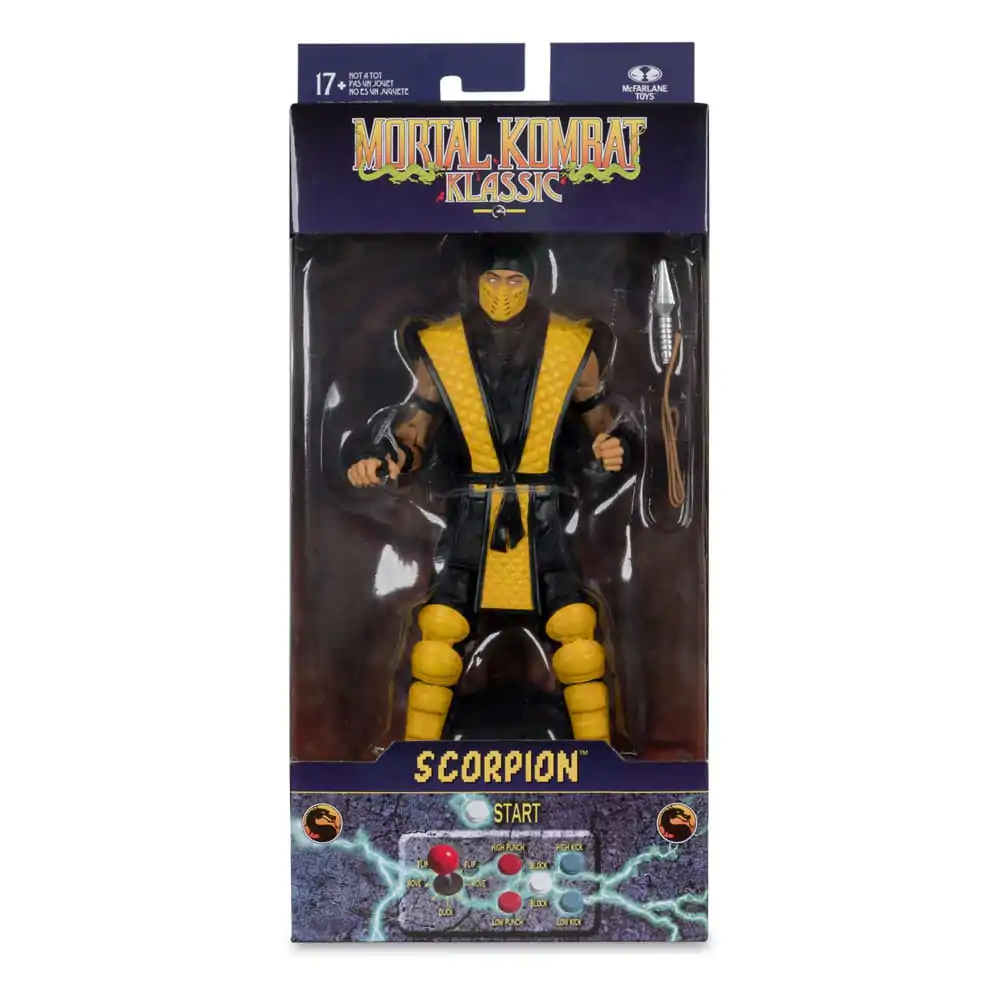 Mortal Kombat Klassics Scorpion akciófigura 18 cm termékfotó