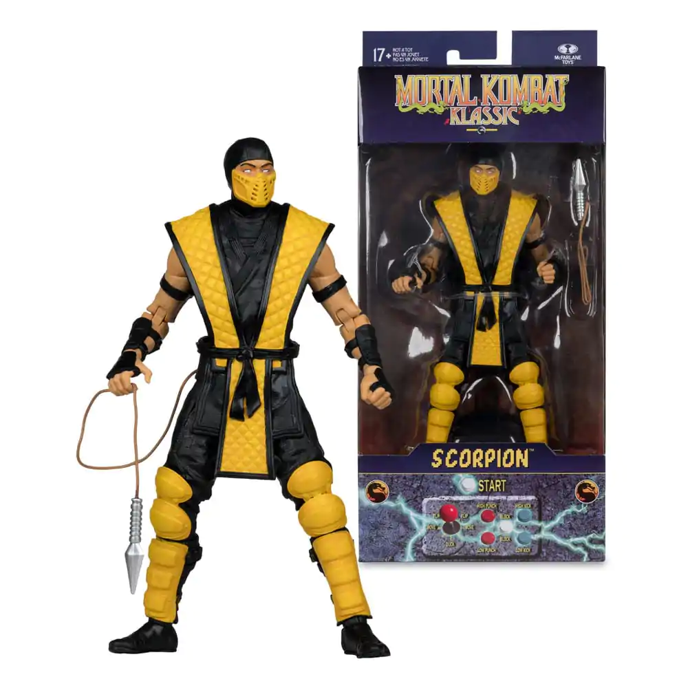 Mortal Kombat Klassics Scorpion akciófigura 18 cm termékfotó
