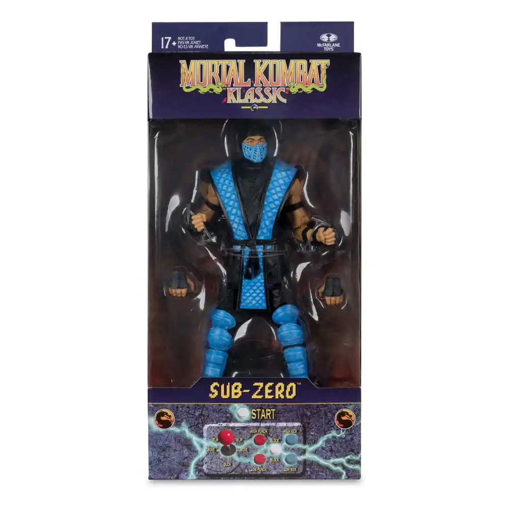 Mortal Kombat Klassics Sub-Zero akciófigura 18 cm termékfotó