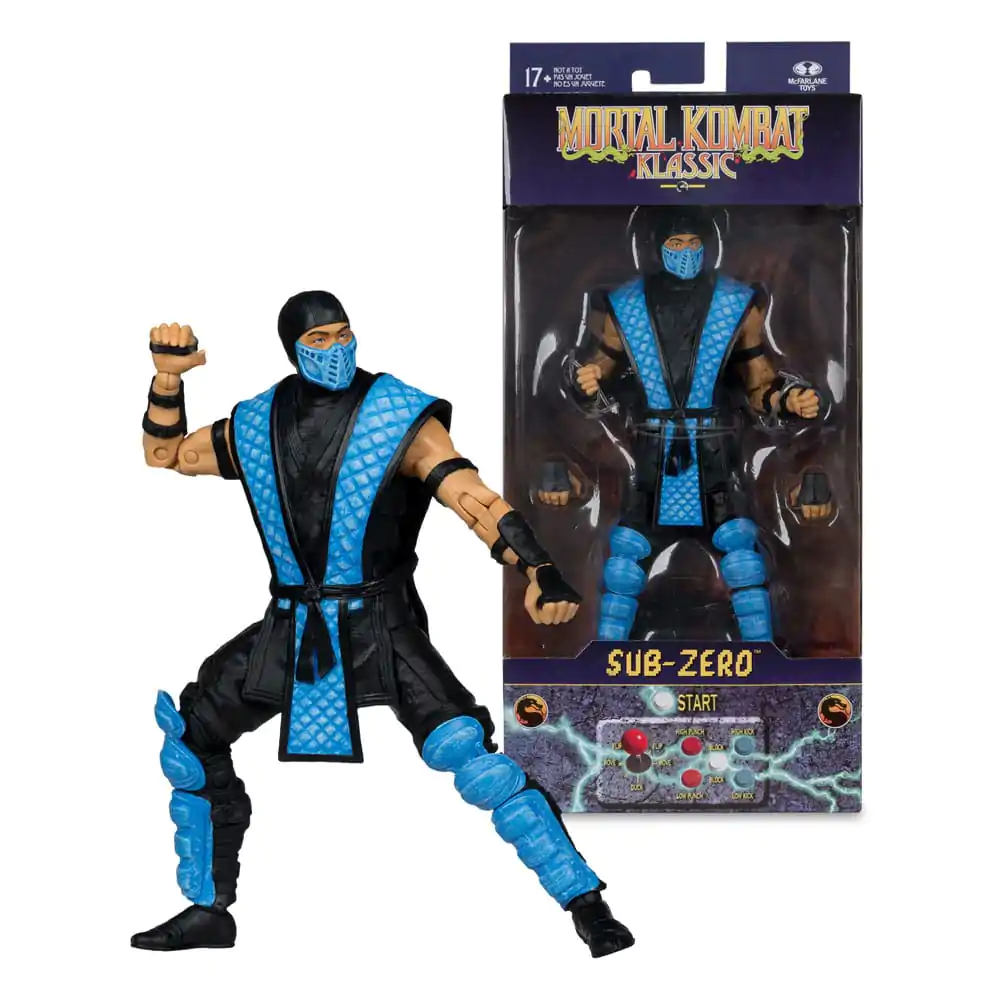Mortal Kombat Klassics Sub-Zero akciófigura 18 cm termékfotó