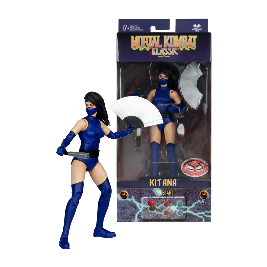 Mortal Kombat Klassiks Kitana (Chase) akciófigura 18 cm termékfotó