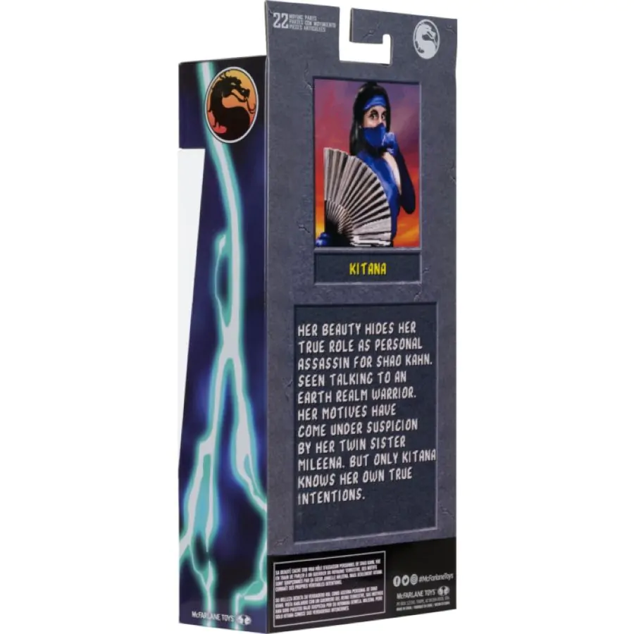 Mortal Kombat Klassiks Kitana (Chase) akciófigura 18 cm termékfotó