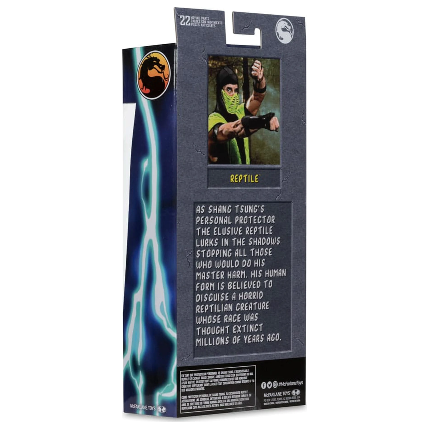 Mortal Kombat Klassiks Reptile akciófigura 18 cm termékfotó