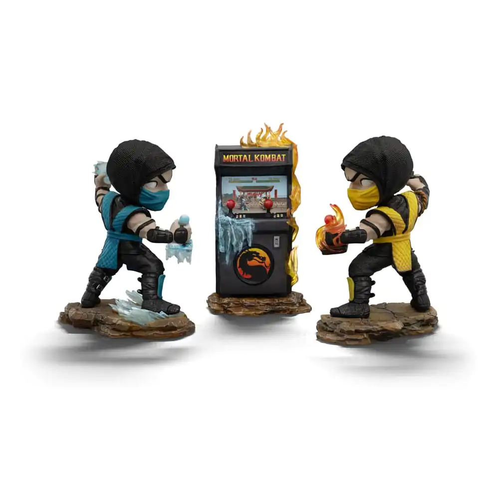 Mortal Kombat Mini Co. PVC figurák Scorpion vs. Subzero Arcade Set 15 cm termékfotó