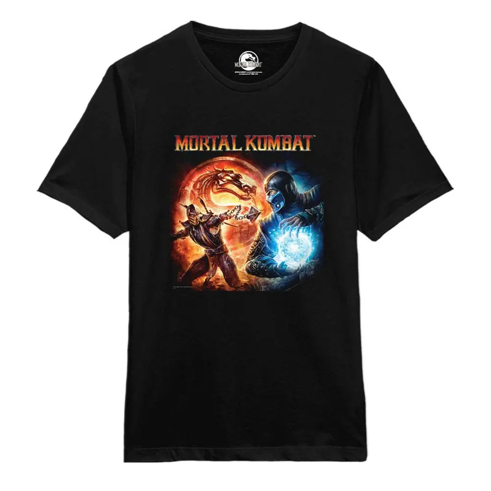 Mortal Kombat póló Fire and Ice termékfotó