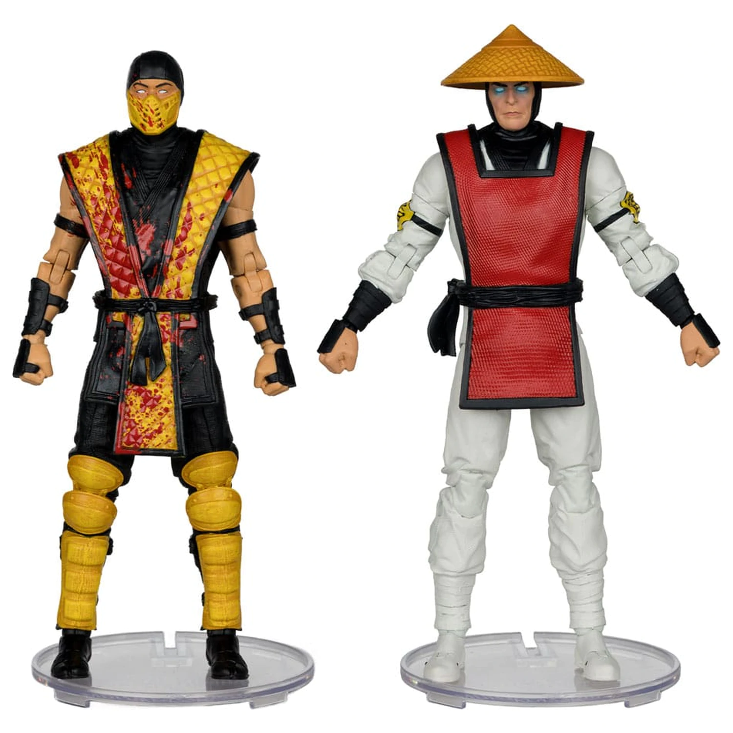 Mortal Kombat Scorpion vs. Raiden (Klassics) 2 db-os akciófigura csomag 18 cm termékfotó