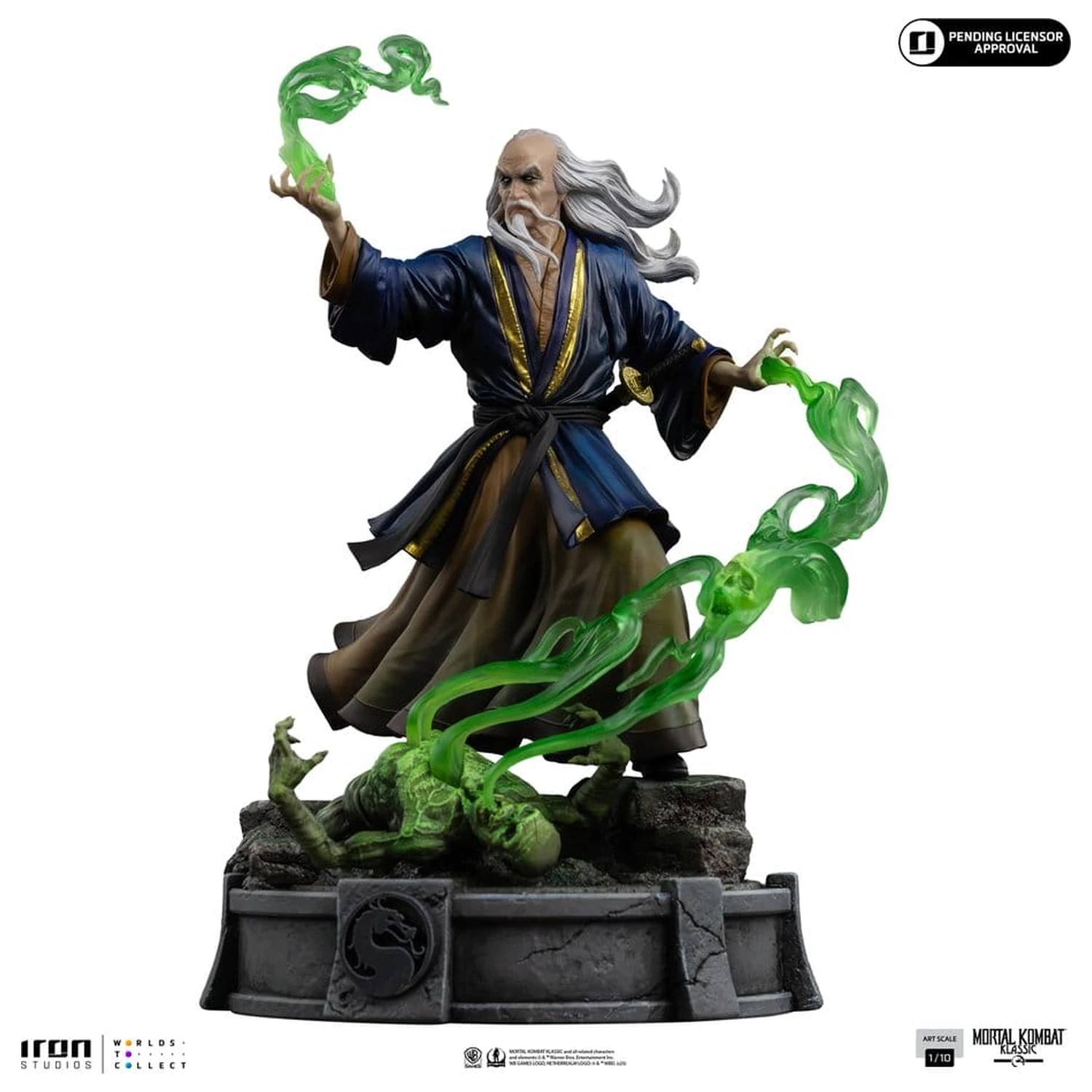 Mortal Kombat Shang Tsung Art Scale szobor figura 1/10 Shang Tsung termékfotó