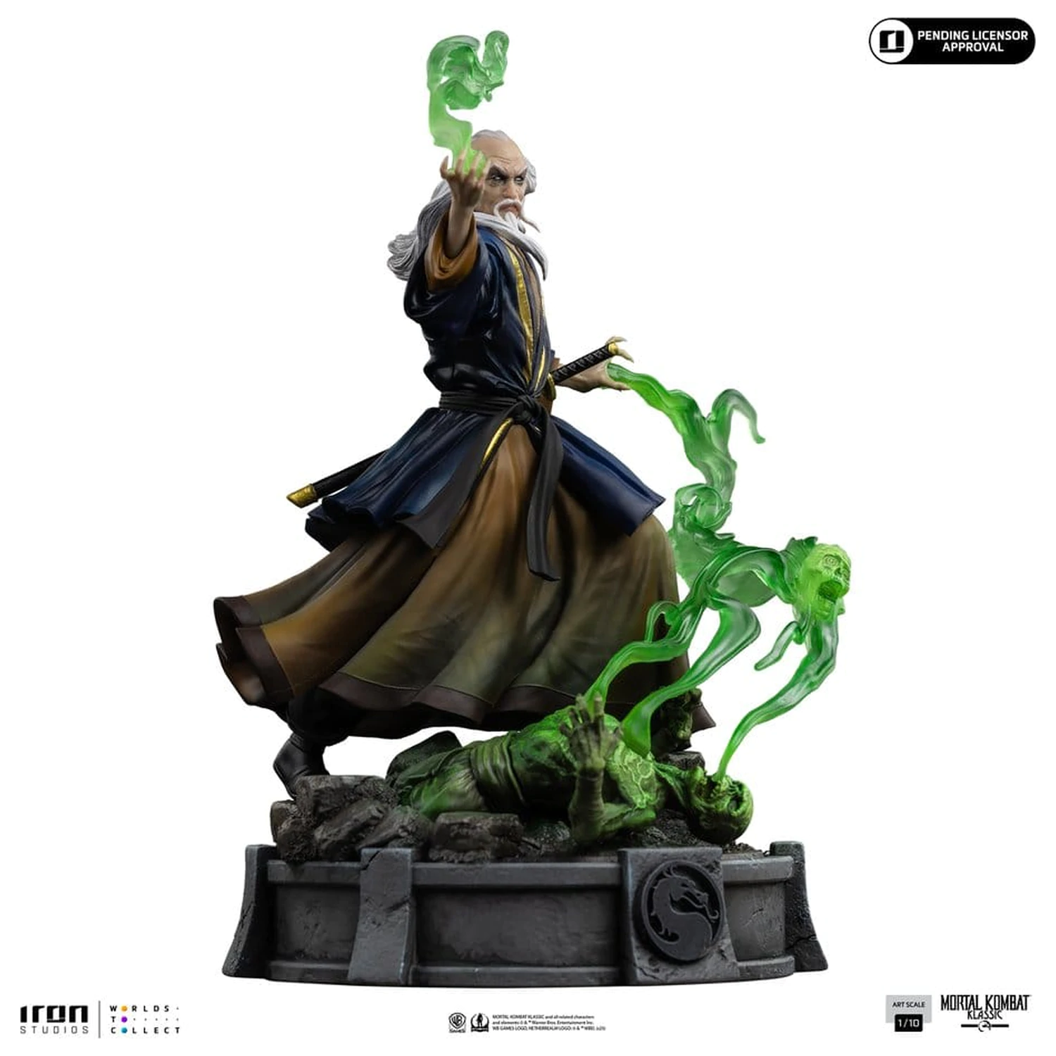 Mortal Kombat Shang Tsung Art Scale szobor figura 1/10 Shang Tsung termékfotó