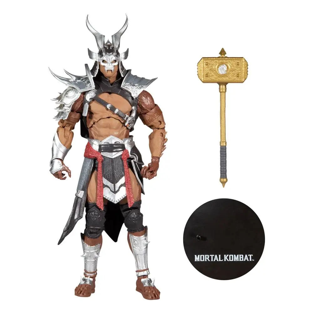 Mortal Kombat Shao Kahn (Platinum Kahn) akciófigura 18 cm termékfotó