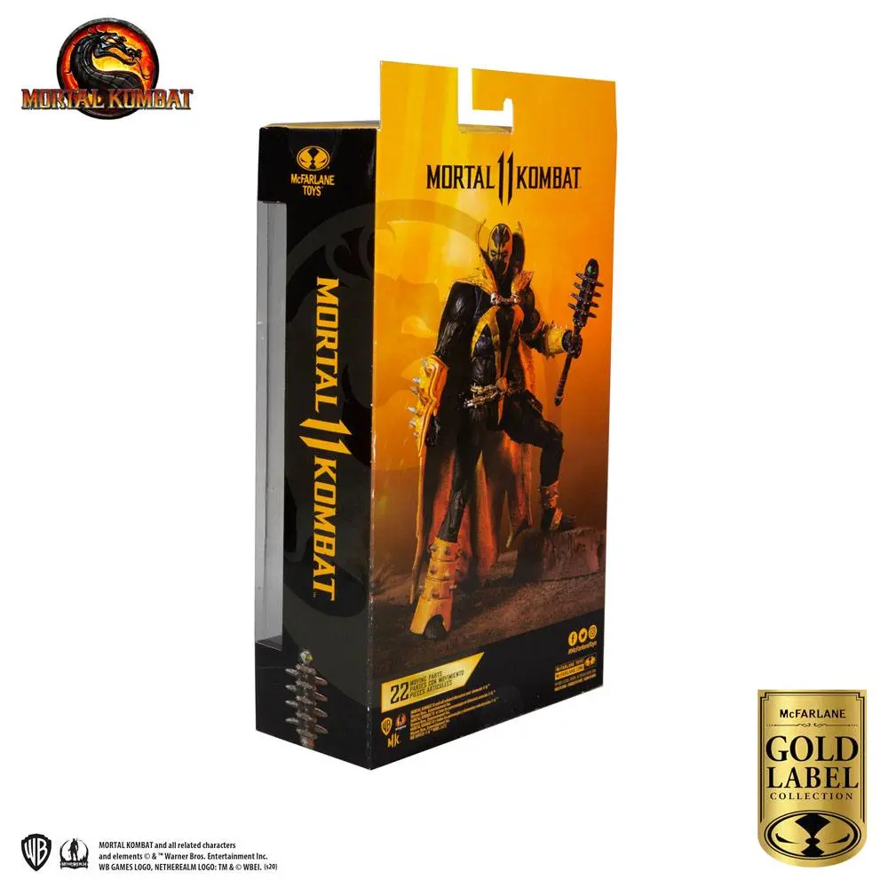 Mortal Kombat Spawn (Curse of Apocalypse) (Gold Label Series) akciófigura 18 cm termékfotó