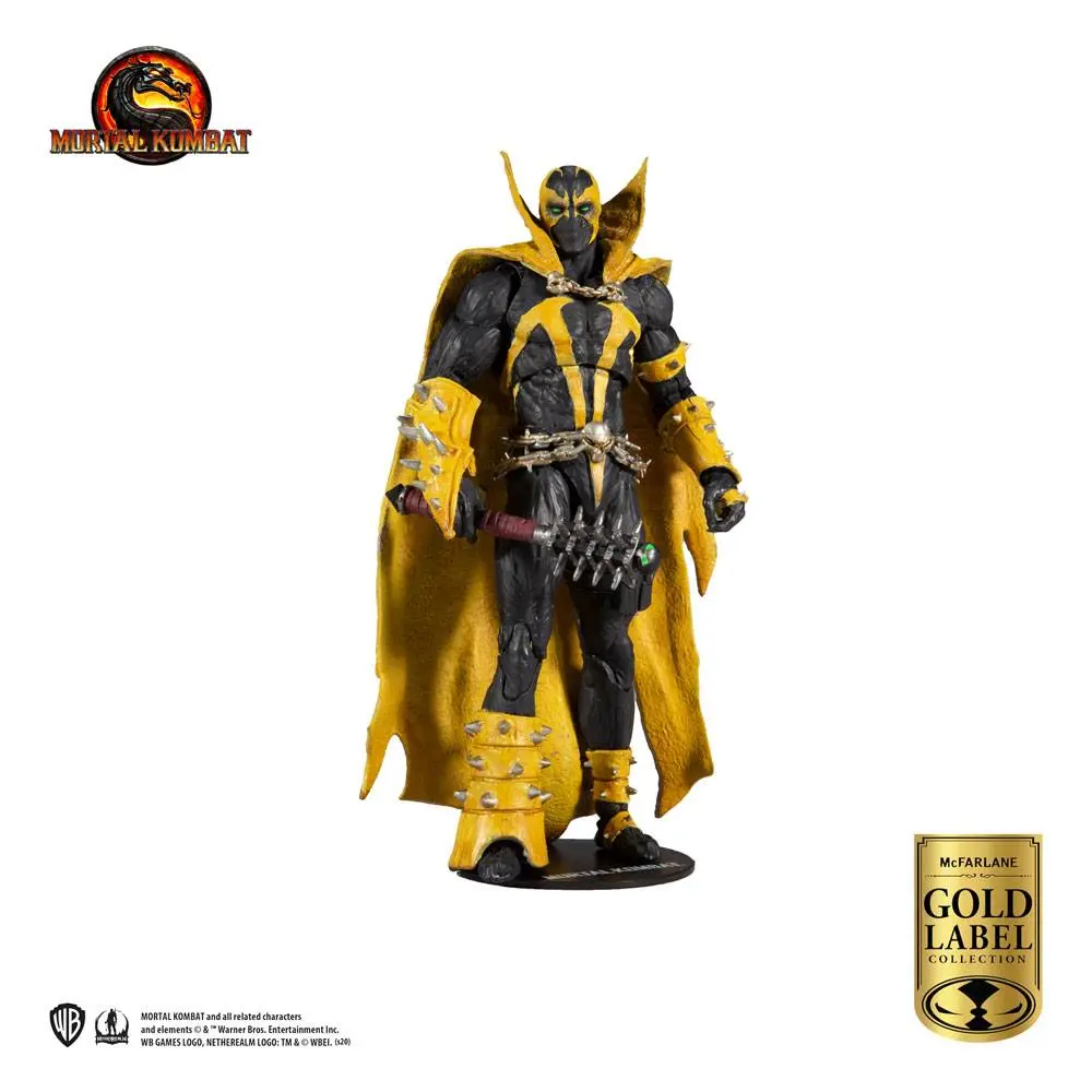 Mortal Kombat Spawn (Curse of Apocalypse) (Gold Label Series) akciófigura 18 cm termékfotó