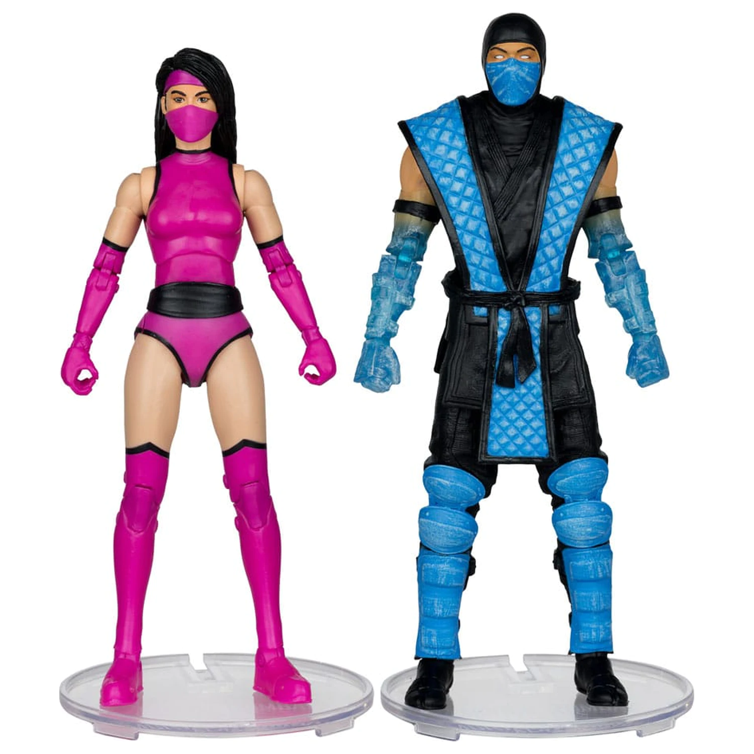 Mortal Kombat Sub-Zero vs. Mileena (Klassiks) 2 db-os akciófigura csomag 18 cm termékfotó