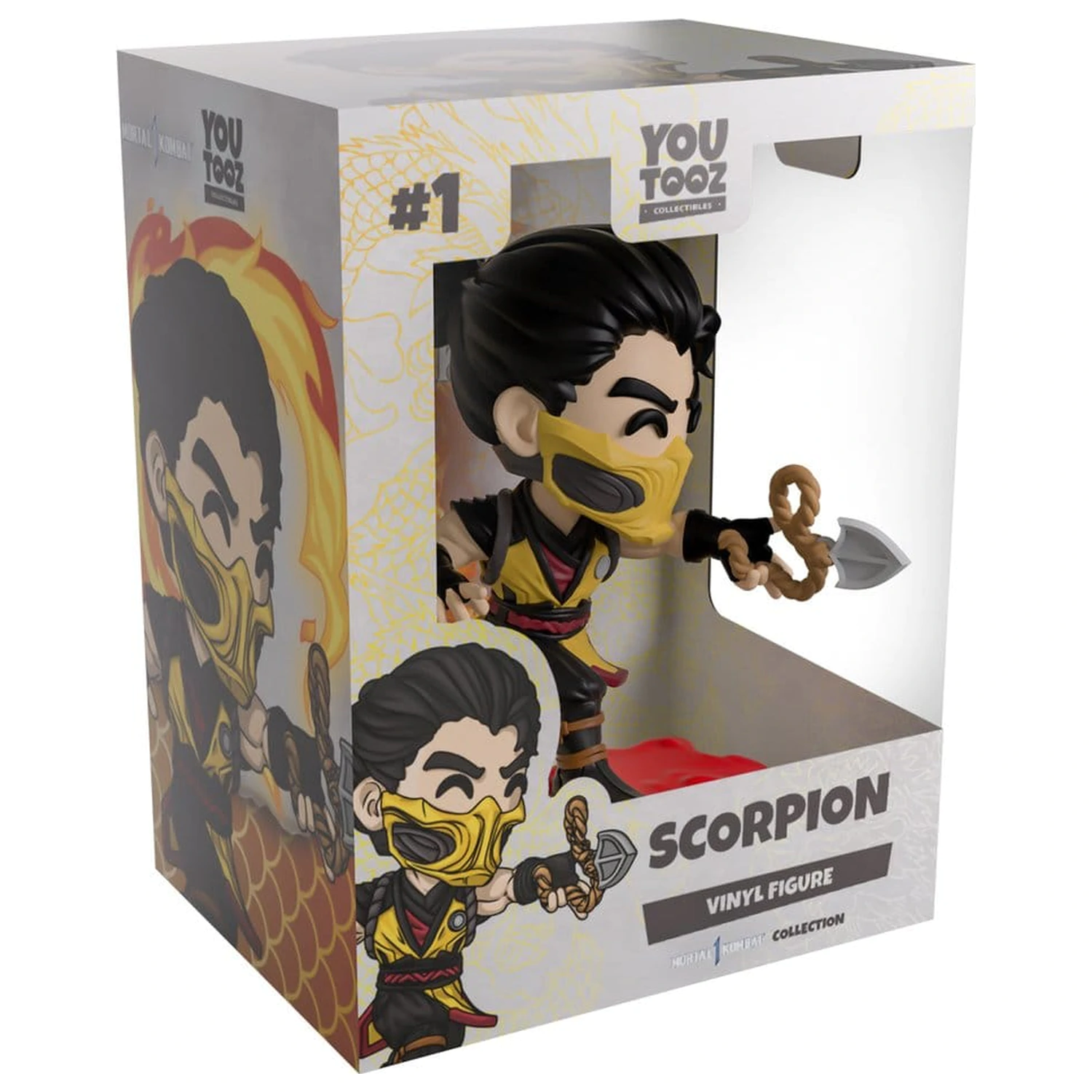 Mortal Kombat Vinyl figura Scorpion 12 cm termékfotó