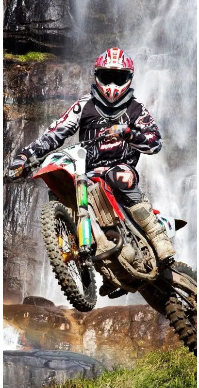Motokrossz fürdőlepedő, strand törölköző 70*140cm termékfotó
