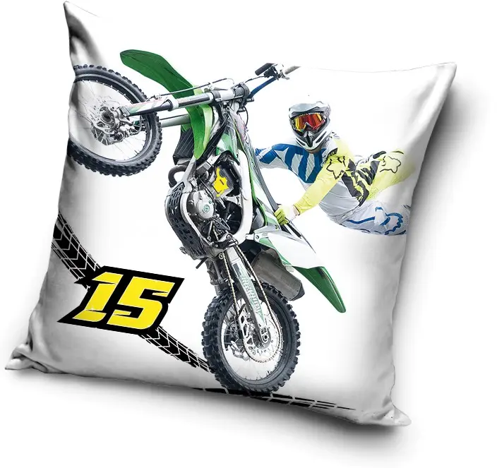 Motokrossz párna, díszpárna 40*40 cm termékfotó