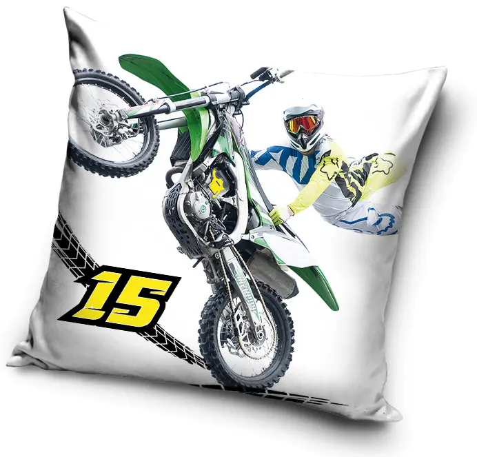 Motokrossz párnahuzat 40*40 cm termékfotó