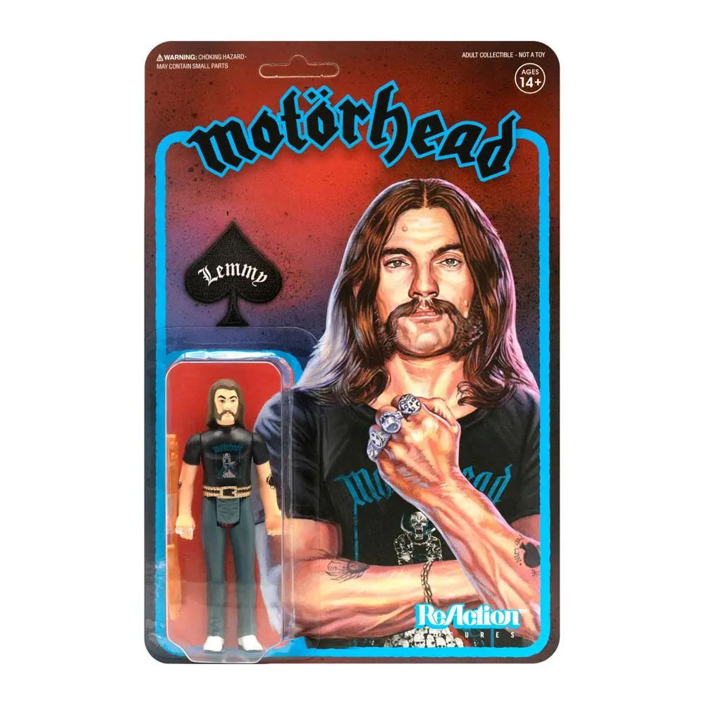 Motorhead ReAction Lemmy (Recolor) akciófigura 10 cm termékfotó