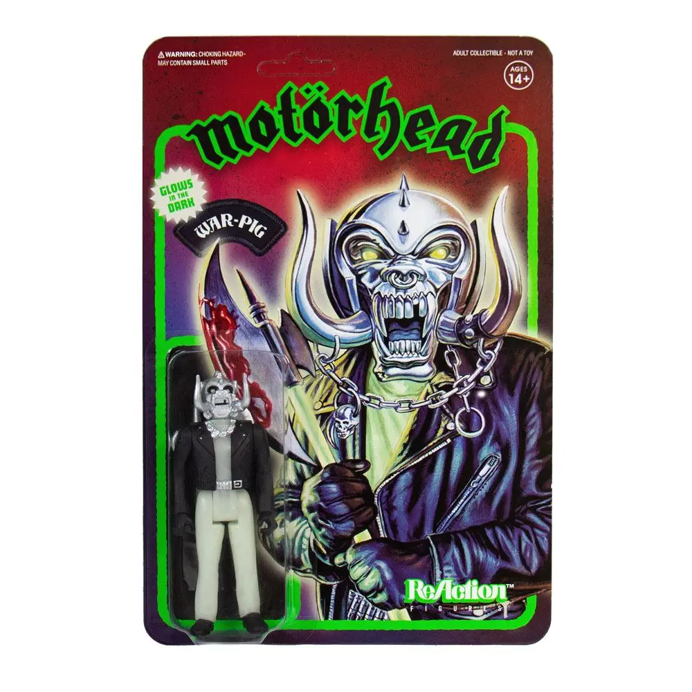 Motorhead ReAction Warpig Glow in the Dark akciófigura 10 cm termékfotó