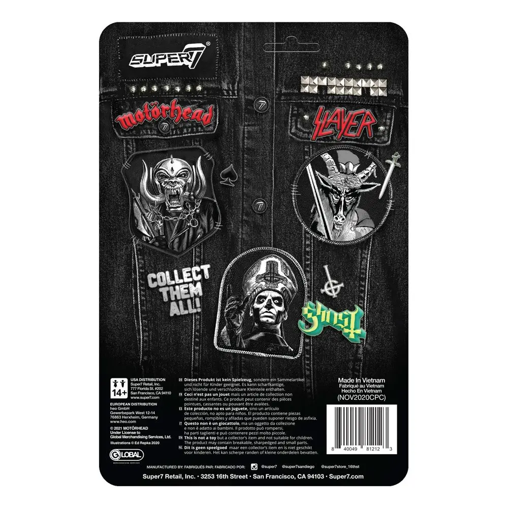 Motorhead ReAction  Warpig (Japanese Chrome) akciófigura10 cm termékfotó