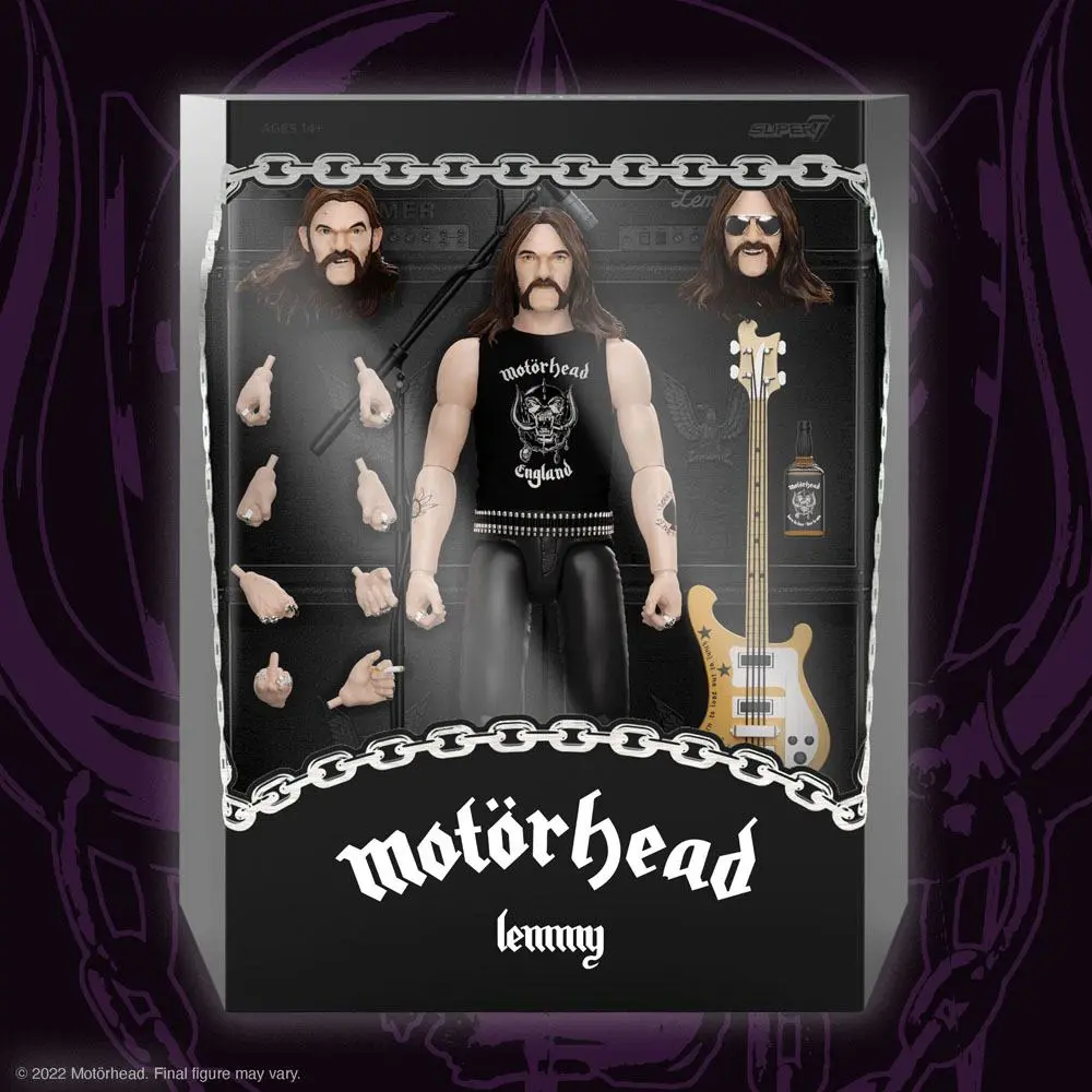 Motorhead Ultimates Lemmy Kilmister akciófigura 18 cm termékfotó